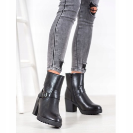 J. Star Cizme la modă pe platformă negru 1 J. Star Cizme la modă pe platformă negru 1