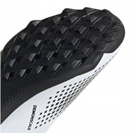Ghete de fotbal Adidas Predator 20.3 Ll Tf Jr FW9211 negru, alb, negru, gri / argintiu alb 1