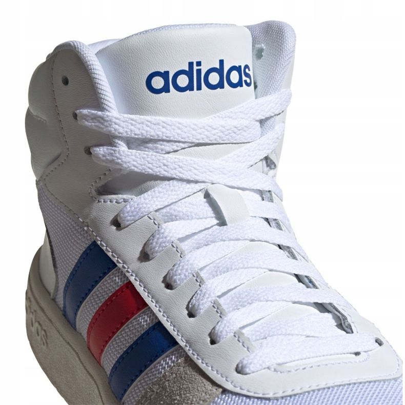 Pantof de baschet Adidas Hoops 2.0 Mid M FW8252 multicolor alb 2