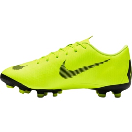 Pantofi de fotbal Nike Mercurial Vapor 12 Academy Mg Jr AH7347 701 galben 2
