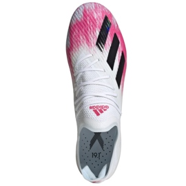 Ghete de fotbal Adidas X 19.1 Fg M EG7125 multicolor alb 2