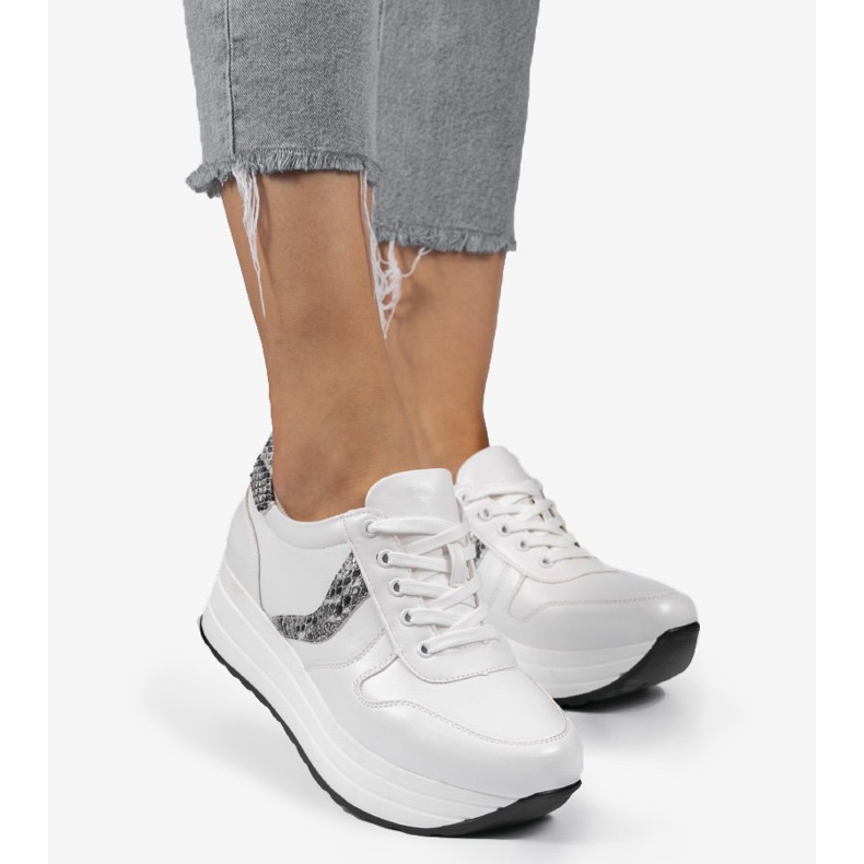 Pantofi sport albi, adidași BK-20 1