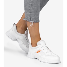 Pantofi sport de modă albi C051 1