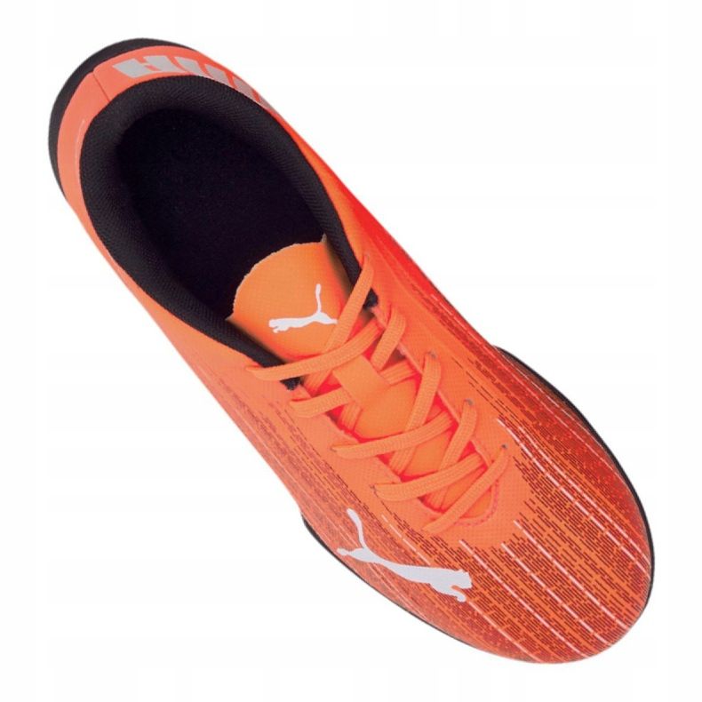Ghete de fotbal Puma Ultra 4.1 Tt Jr 106103-01 multicolor portocale 2