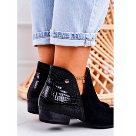 Cizme de damă Piele Maciejka Piele Negru Șarpe 04091-72 2 Cizme de damă Piele Maciejka Piele Negru Șarpe 04091-72 2