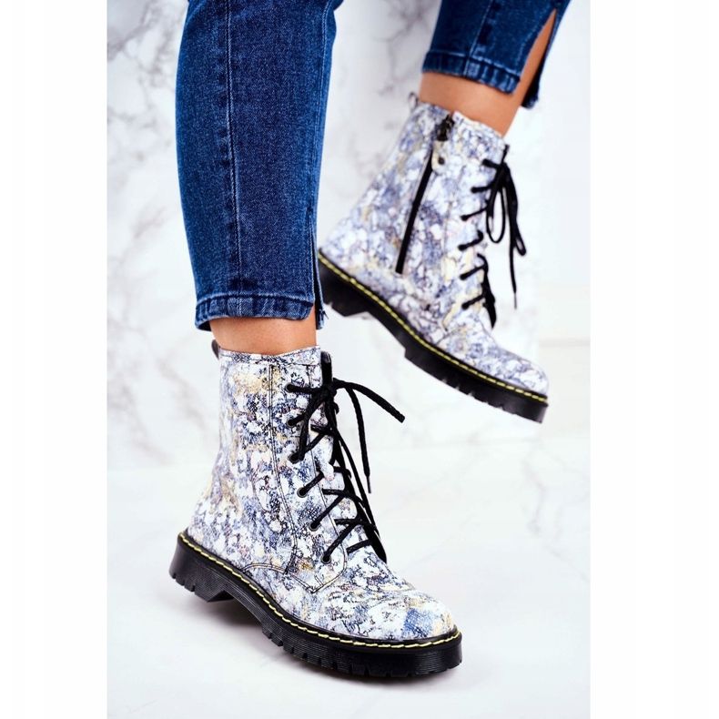 Cizme de damă Glany Workers Maciejka Multicolor 01609-39 / 00-6 1