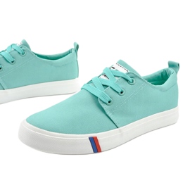 Adidași de damă clasici verzi T-1743 verde 1