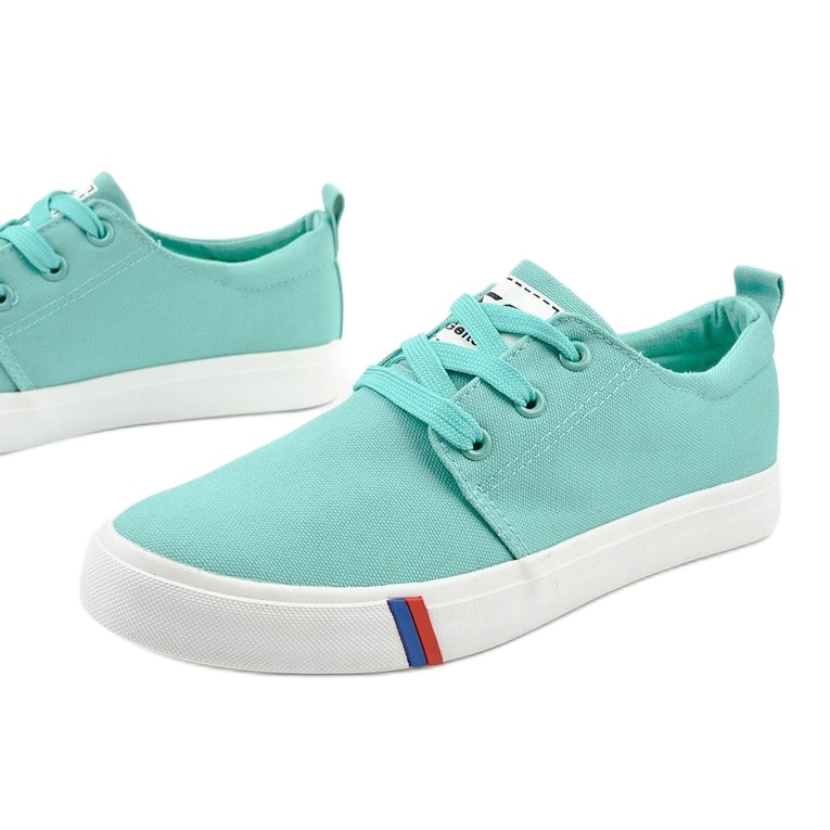 Adidași de damă clasici verzi T-1743 verde 1