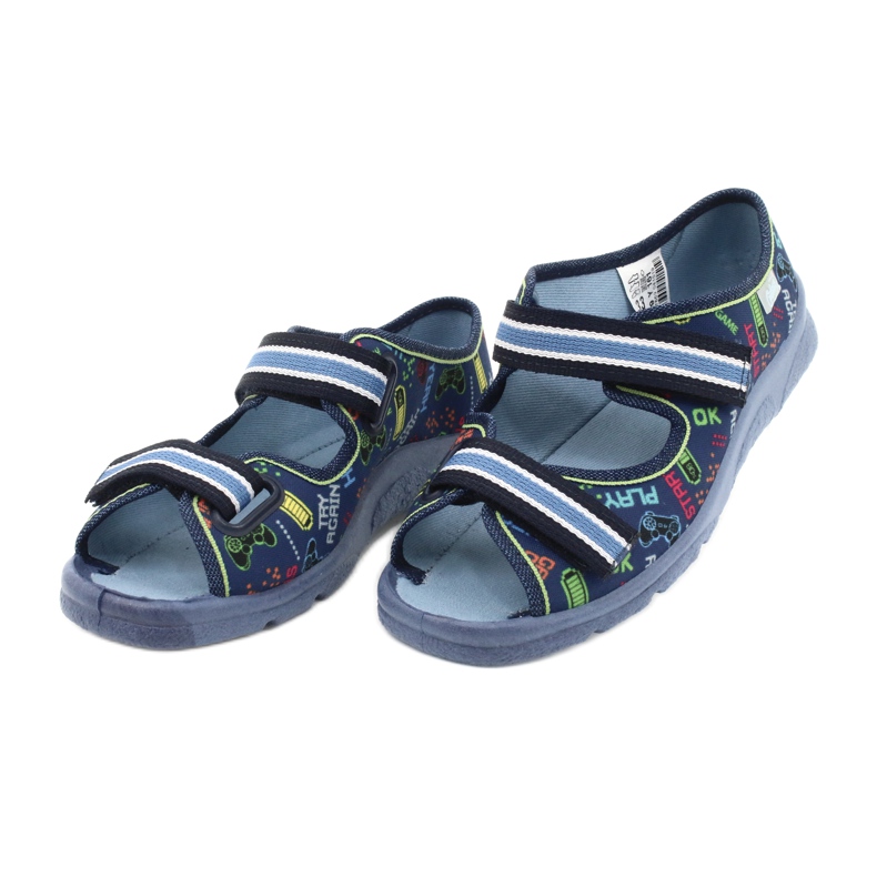Încălțăminte pentru copii Befado 969Y161 albastru marin multicolor 3