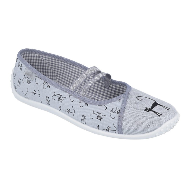 Pantofi pentru tineret Befado 345Q163 negru gri 1