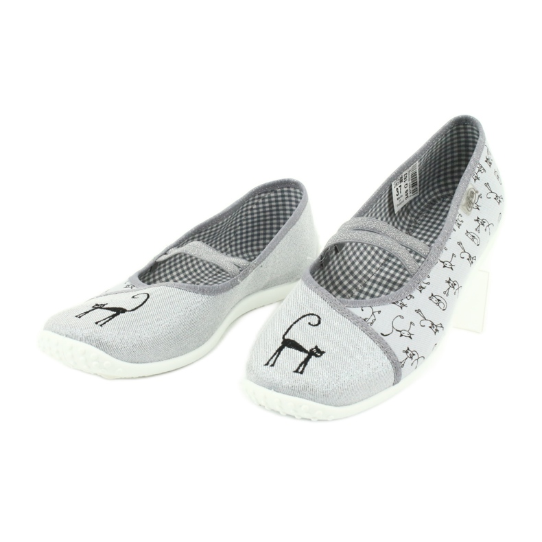 Pantofi pentru tineret Befado 345Q163 negru gri 3