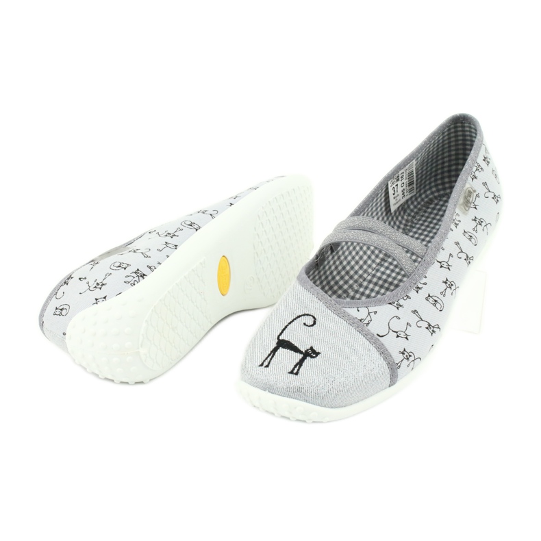 Pantofi pentru tineret Befado 345Q163 negru gri 4