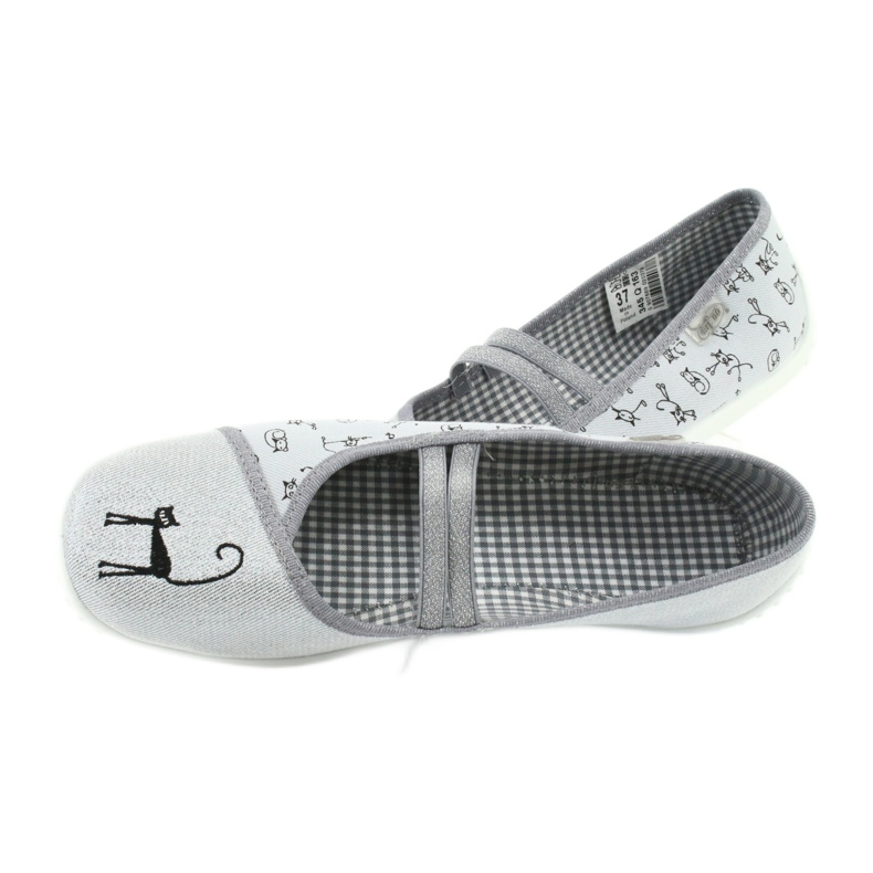 Pantofi pentru tineret Befado 345Q163 negru gri 5