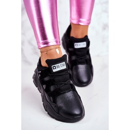 Pantofi sport pentru femei Big Star Black GG274636 negru 2
