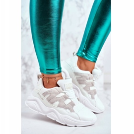 Încălțăminte sport pentru femei Big Star White GG274635 alb 1