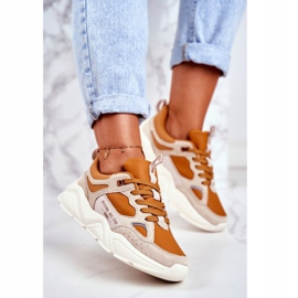 Adidași pentru femei Big Star Beige GG274653 bej 1