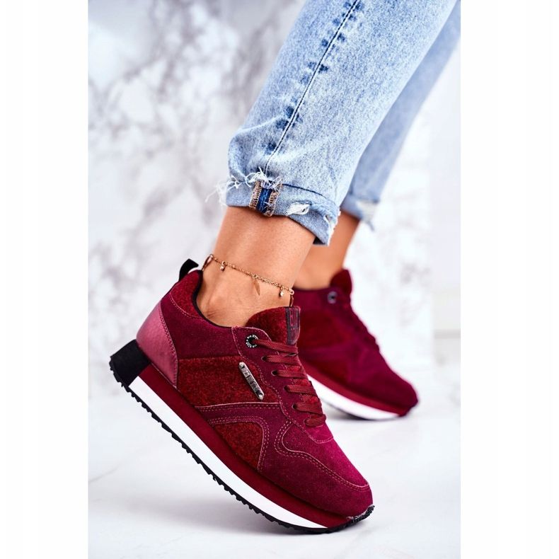 Sporturi pentru tineri Big Star Bordeaux GG274462 roșu 1