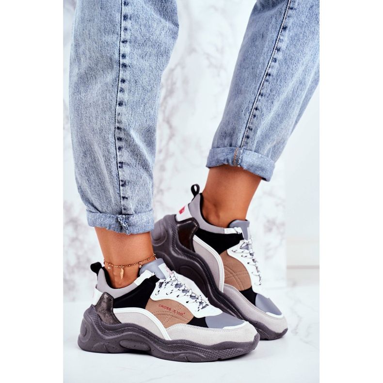 Încălțăminte sport pentru femei Cross Jeans Gri GG2R4037 2