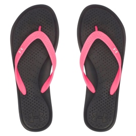 Papuci Under Armour Atlantic Dune W 1252540-006 negru roz 1