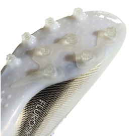 Ghete de fotbal Adidas X Ghosted.1 Ag M EG8154 negru, alb, auriu alb 1