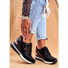 Vinceza Încălțăminte sport pentru femei Adidași Negru 21-10574 1