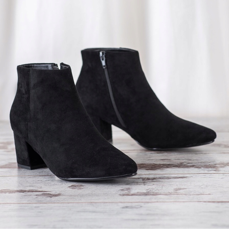 Ghete clasice VINCEZA negru 1