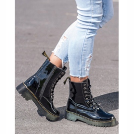 Muncitori din piele VINCEZA negru 1