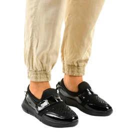 Pantofi sport negri B120 negru 1