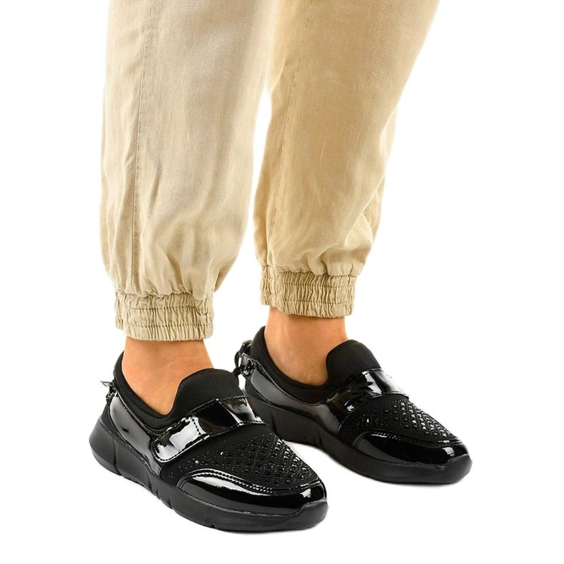 Pantofi sport negri B120 negru 1