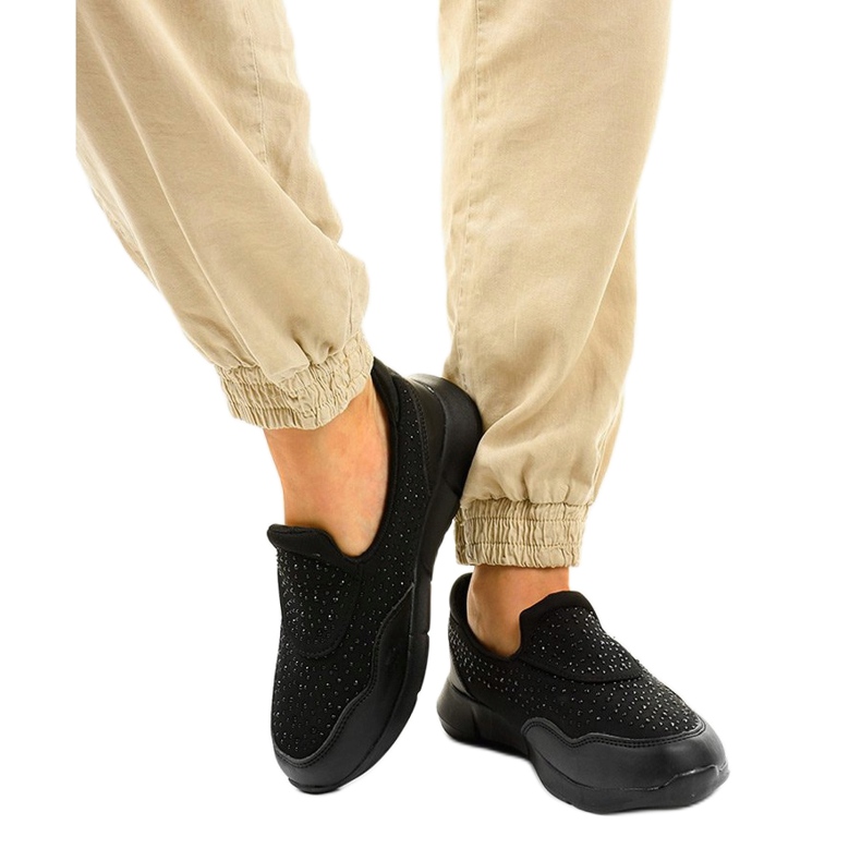 Pantofi sport negri B84 negru 1 Pantofi sport negri B84 negru 1