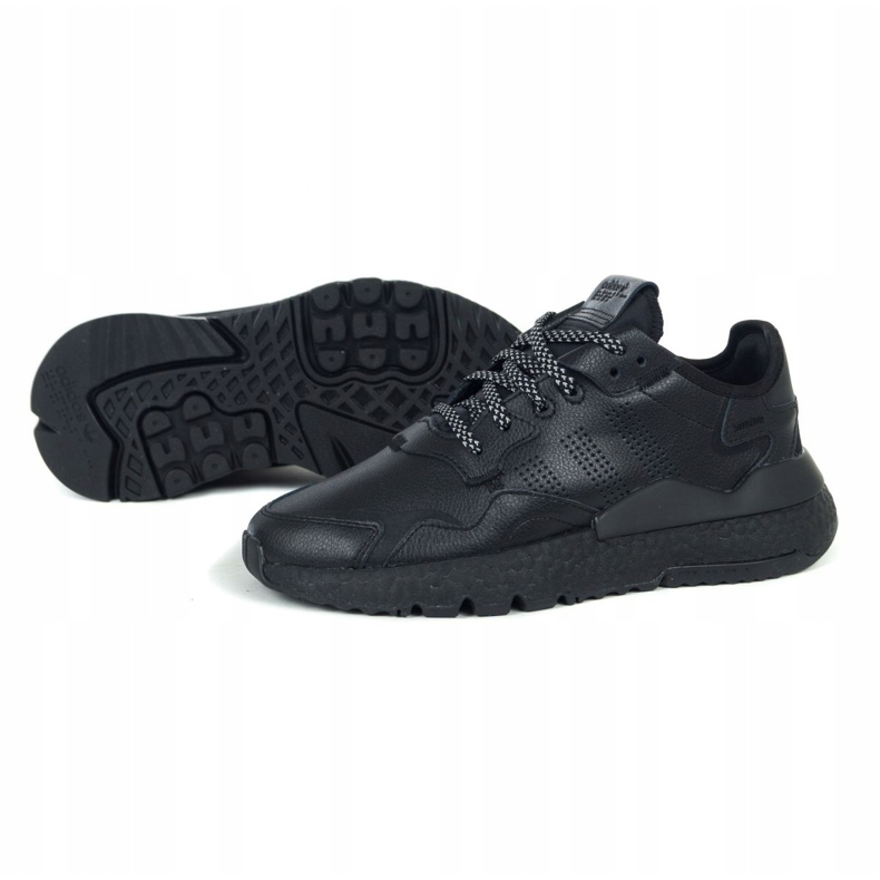 Pantofi Adidas Nite Jogger Jr EG5837 negru 1