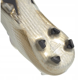 Ghete de fotbal Adidas X Ghosted.1 Fg Jr EG8181 negru, alb, auriu alb 1