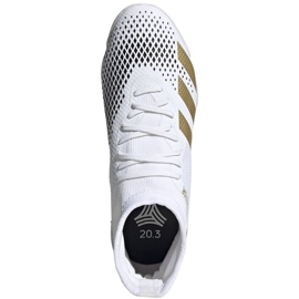 Ghete de fotbal Adidas Predator 20.3 In M FW9194 multicolor alb 1