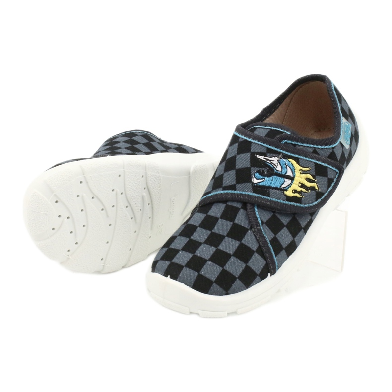 Încălțăminte pentru copii Befado 974X411 negru albastru marin albastru 3