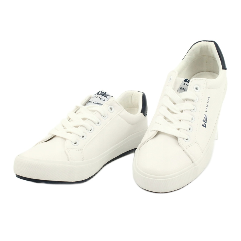 Pantofi Lee Cooper W LCJL-20-31-072 alb albastru marin 2