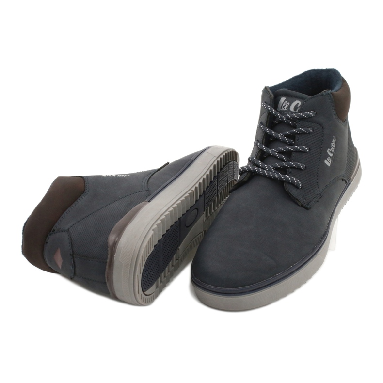 Pantofi bărbați Lee Cooper LCJ-20-29-063B maro albastru marin 3