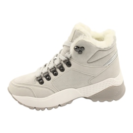 Ghete sport confortabile Lee Cooper LCJL-20-31-151 bej gri 1 Ghete sport confortabile Lee Cooper LCJL-20-31-151 bej gri 1