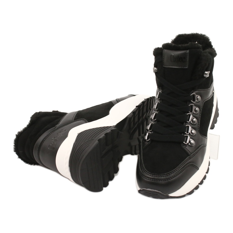 Ghete sport confortabile Lee Cooper LCJL-20-31-152 negru 3 Ghete sport confortabile Lee Cooper LCJL-20-31-152 negru 3