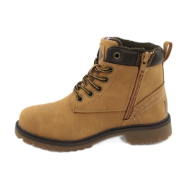 Lee Cooper KID CAMEL Trappers legați cu fermoar galben 1 Lee Cooper KID CAMEL Trappers legați cu fermoar galben 1