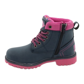 Lee Cooper Capcani pentru copii pe un glisor albastru bleumarin 1