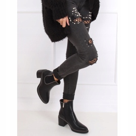 Ghete Chelsea negre, negre 15671 Negre negru 1