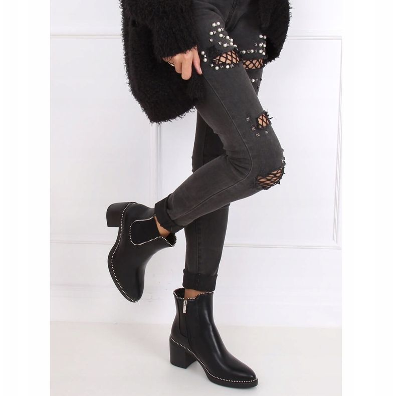 Ghete Chelsea negre, negre 15671 Negre negru 1