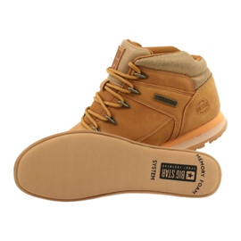 Drumeții sportive în cămile Big Star GG274497 de aur galben 4
