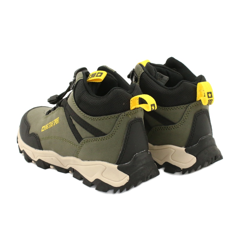 Big Star Pantofi sport pentru copii înalte Green/Kaki GG374047 verde 5