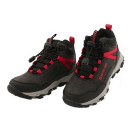 Big Star Pantofi sport pentru copii înalte negri GG374046 negru 2