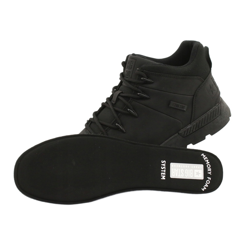 Big Star Czarne de trekking pentru bărbați GG174215 negru 4