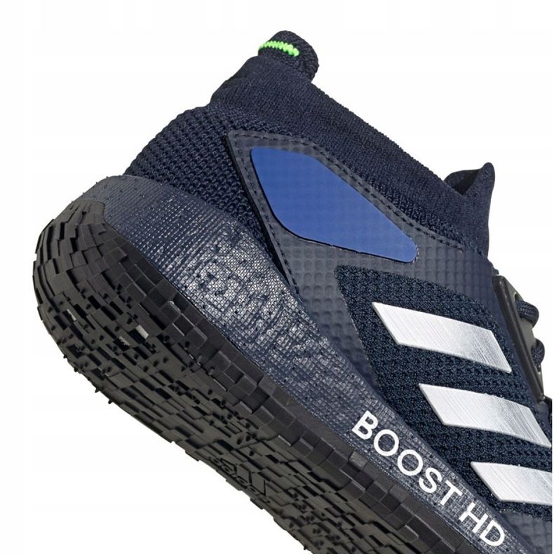 Pantofi de alergare adidas PulseBoost Hd M EG9967 albastru marin verde 1