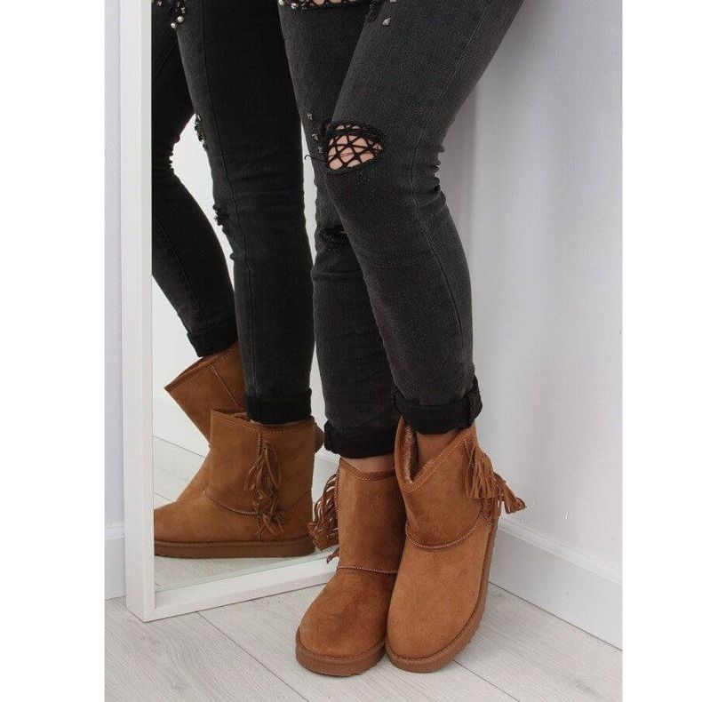 Emulsii cu franjuri F382 Camel maro 2