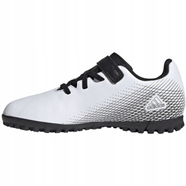 Ghete de fotbal Adidas X GHOSTED.4 H&L Tf Jr FW9573 multicolor alb 2 Ghete de fotbal Adidas X GHOSTED.4 H&L Tf Jr FW9573 multicolor alb 2