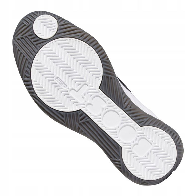 Pantof de baschet Adidas Pro Boost Low M FW9497 alb, alb, negru negru 2